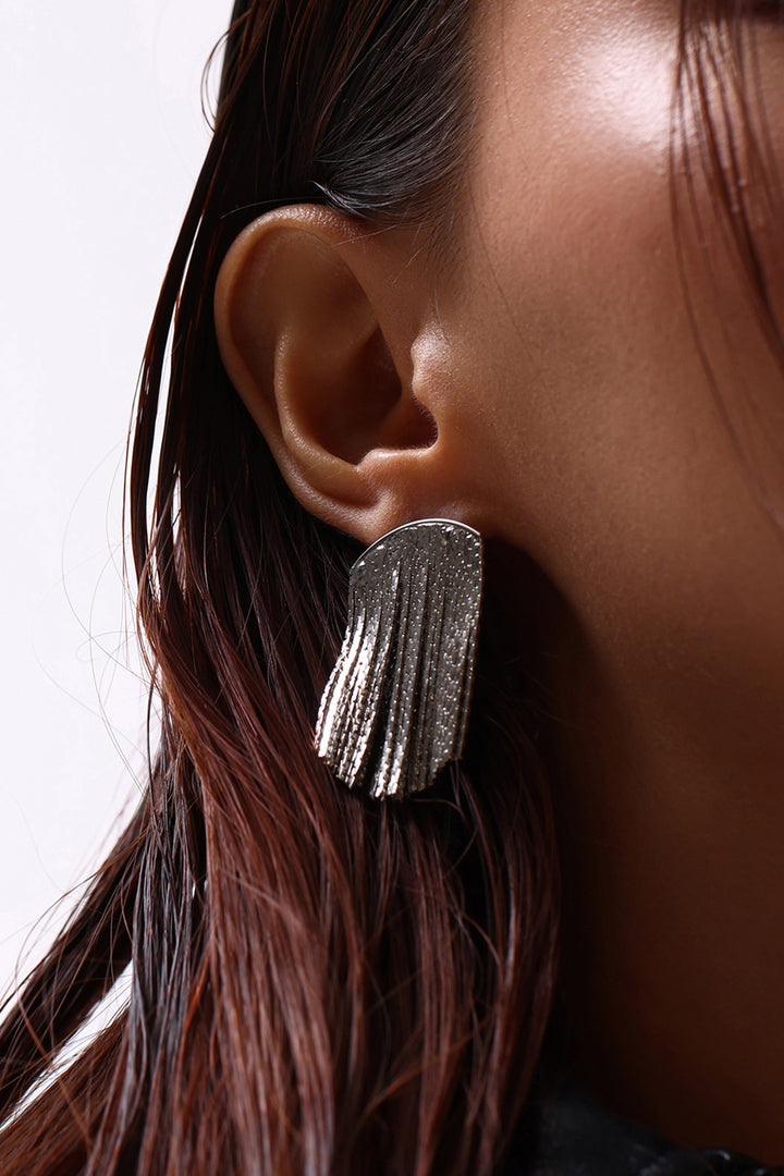 Cascade Chain Statement Earrings