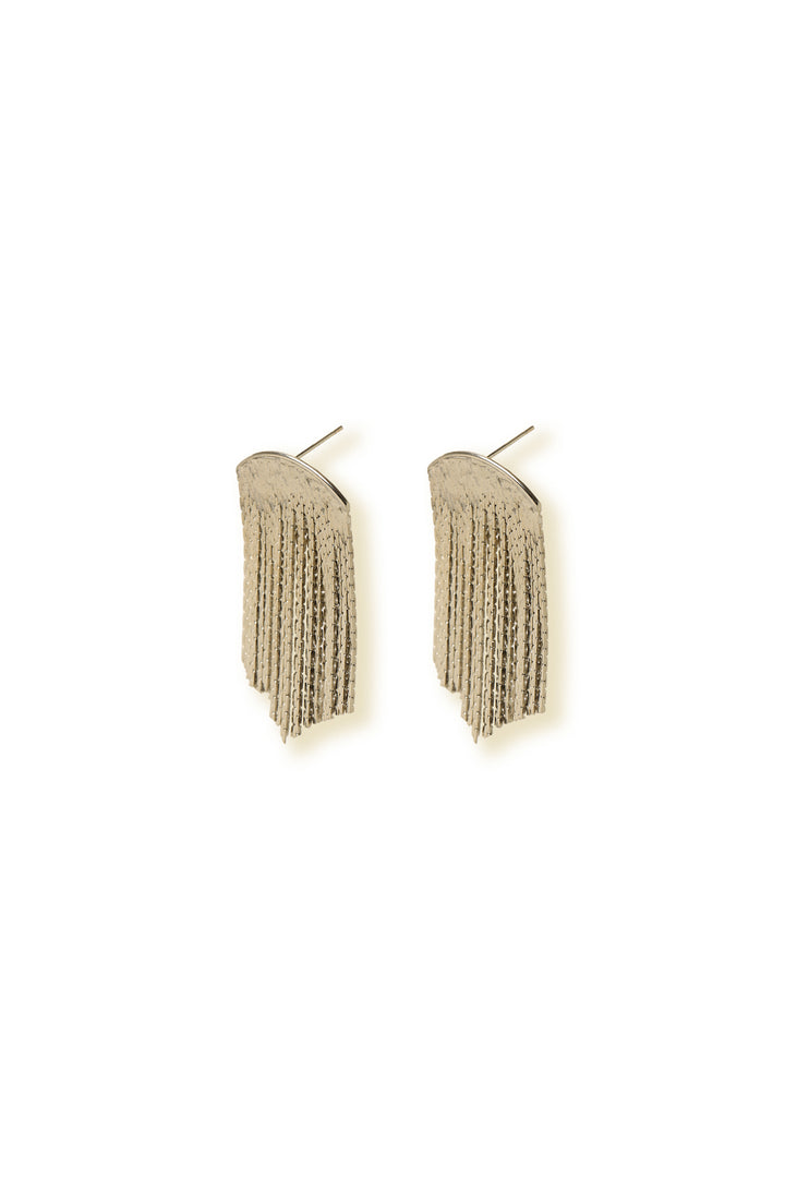 Cascade Chain Statement Earrings