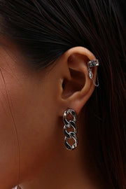 Crystal Chain Ear Cuff