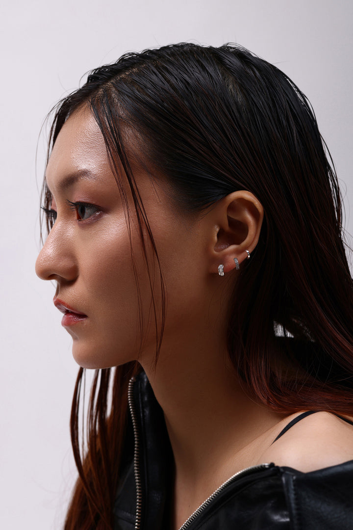 Essential Silver Mini Hoops