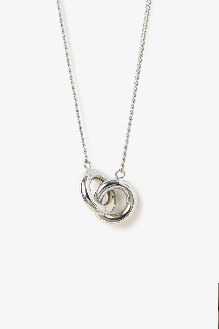 Infinity Link Silver Necklace