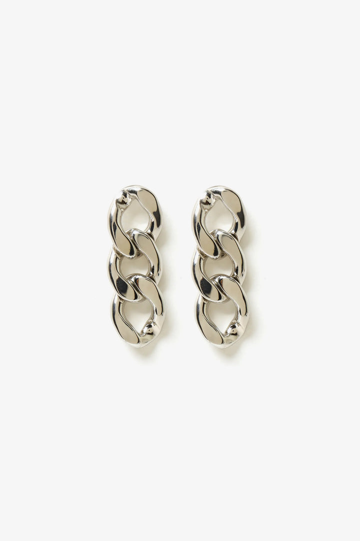 Sculpted Chain Drop Earrings