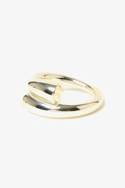Sculpted Flow Silver Ring