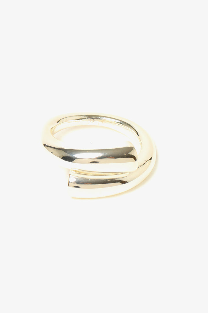 Sculpted Flow Silver Ring