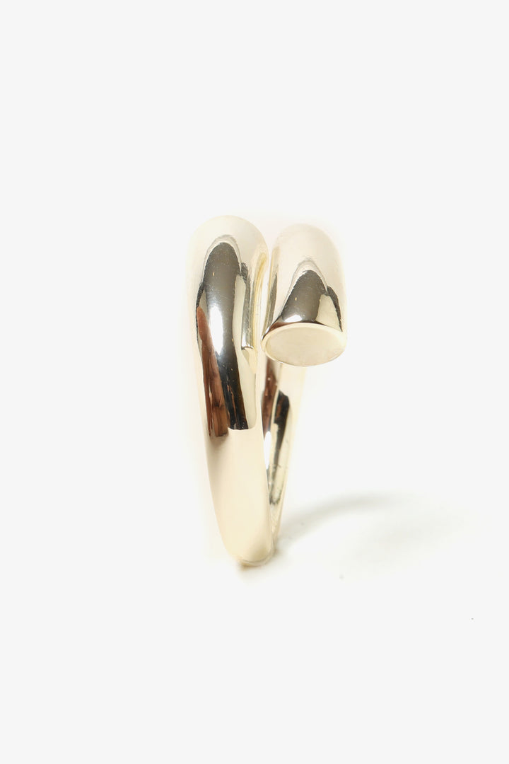 Sculpted Flow Silver Ring