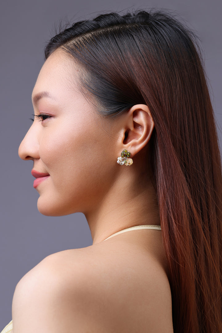 Three Elements Stud Earrings