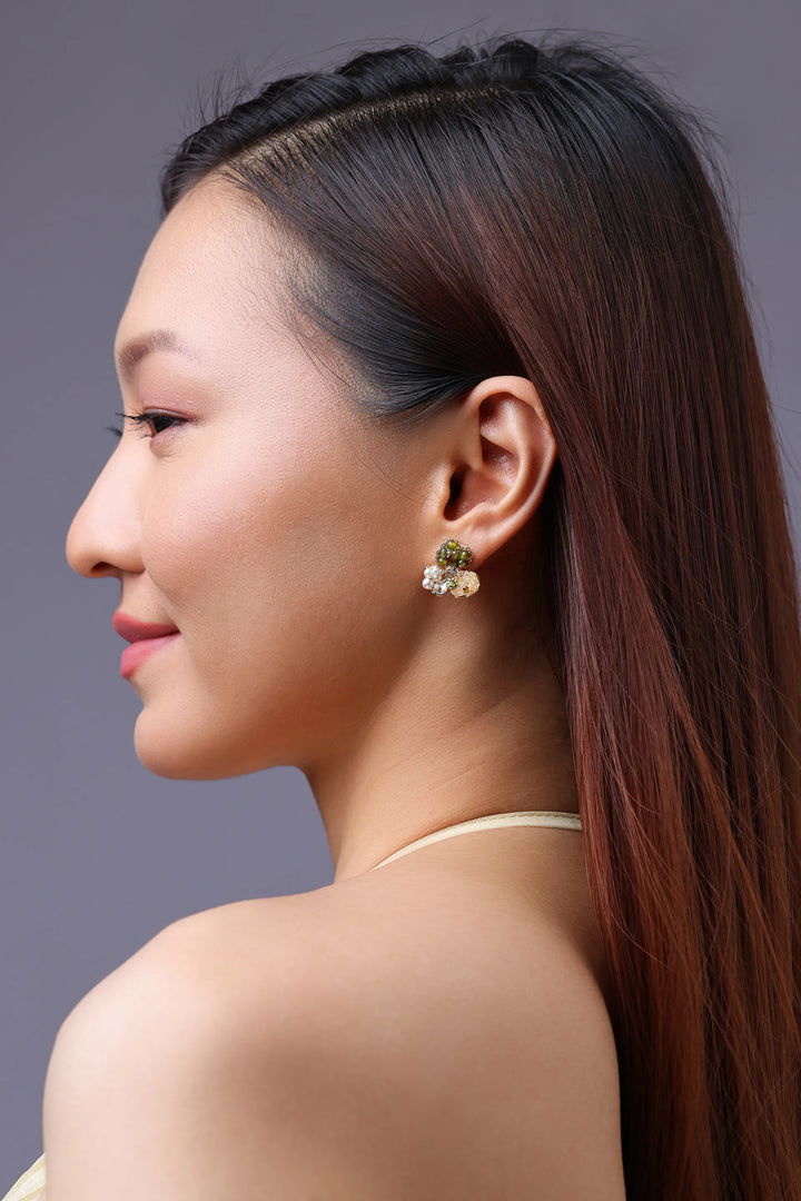 Three Elements Stud Earrings
