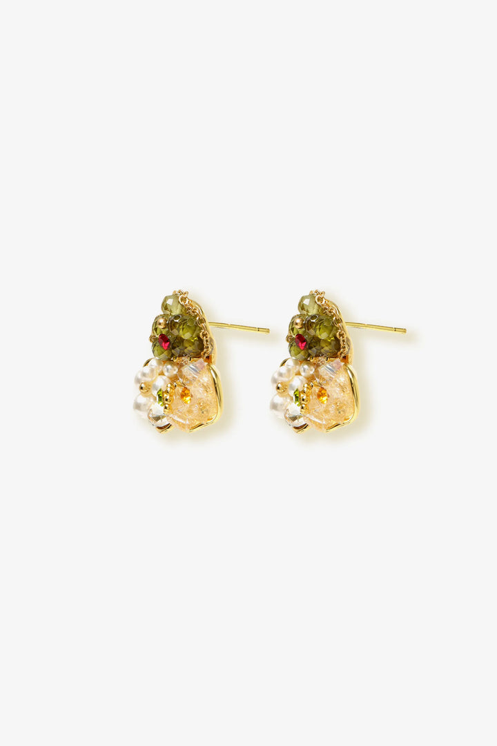 Three Elements Stud Earrings