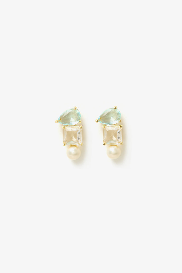 Three Shape Stud Earrings