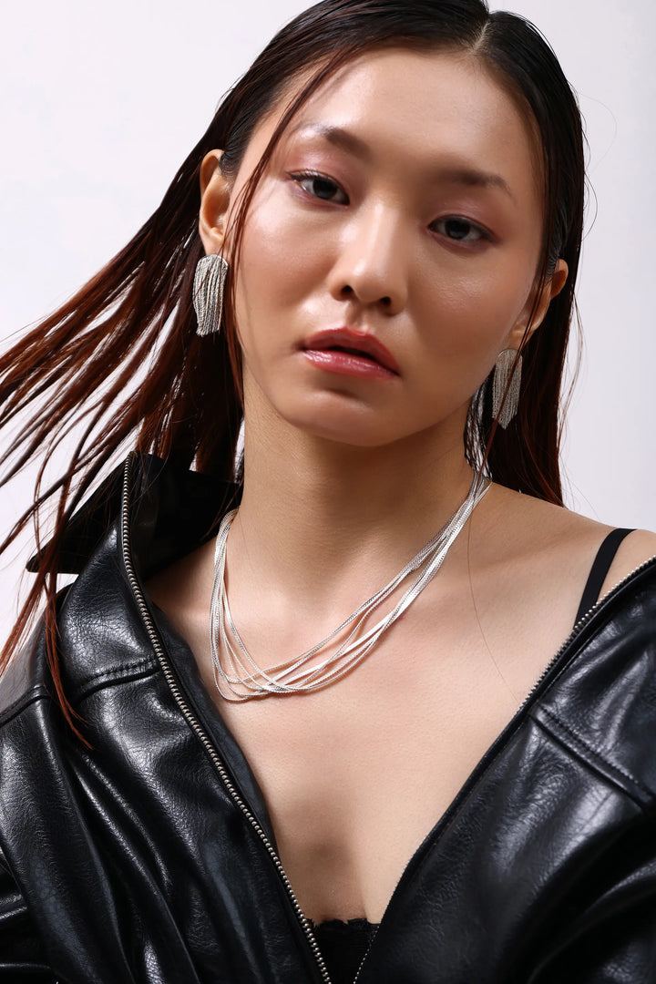 Urban Layers Silver Necklace