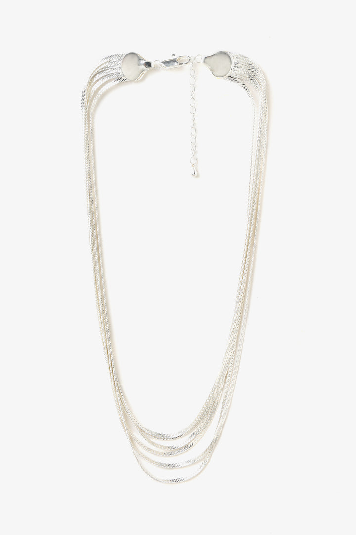 Urban Layers Silver Necklace